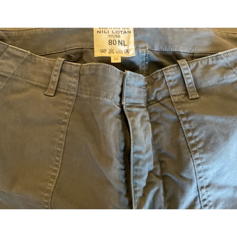 Nili Lotan cargo pants, charcoal grey, size 10, worn twice